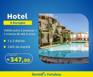 Oferta Relampago Bdf Hotel Il Nuraghe Canoa Quebrada Pousada Hospedagem Familia Diarias Cafe da manha