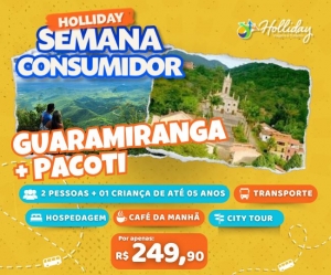 SEMANA DO CONSUMIDOR Pacote de viagem para Guaramiranga Pacoti