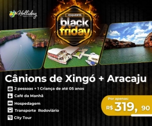 Esquenta da Black Pacote Canions de Xingo Aracaju Holliday