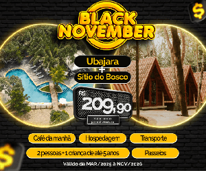 Black November Pacote Completo Viagem Ubajara Sitio do Bosco Holliday